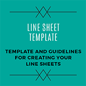 Line Sheet Template